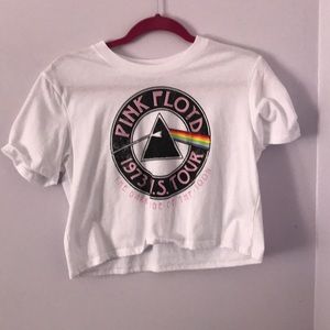 Pink Floyd crop top never worn!!